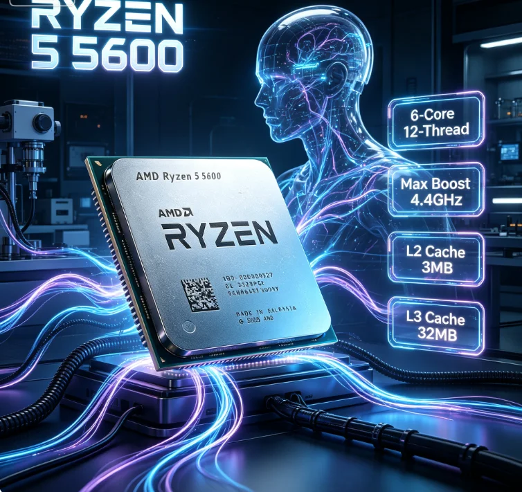 Cpu Cooler - Processador AMD Ryzen 5 5600 R5
