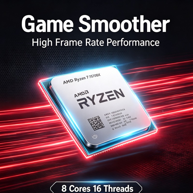 Cpu Fan - Processador AMD Ryzen 7 5700X para