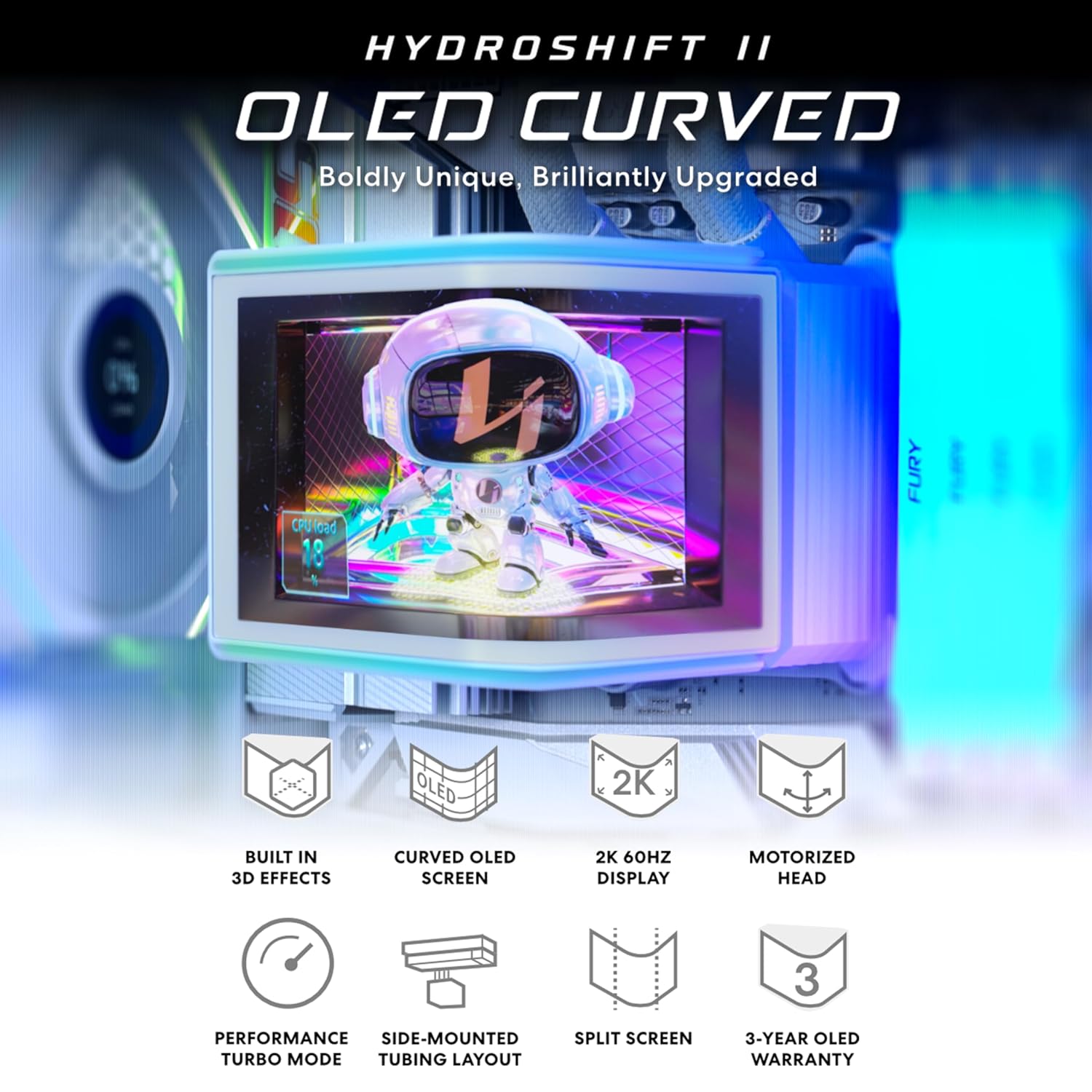Lian Li Hydroshift II OLED Cur - Aio Liquid Cooler avaliação e preço