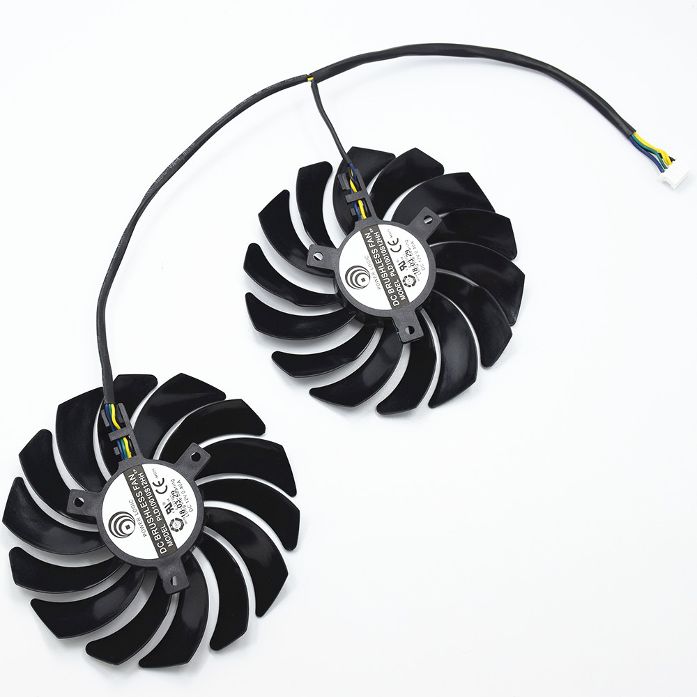 2Pcs 95mm PLD10010S12HH Ventil - Cpu Heatsink avaliação e preço