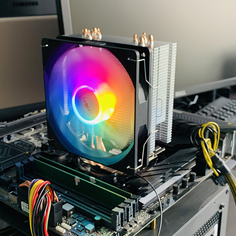 Cooler de CPU X99 Tower com 4  - Cpu Heatsink avaliação e preço