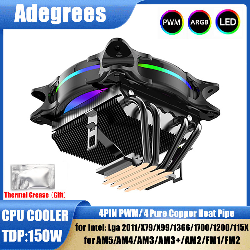 Cooler de Ar para CPU X99 3Pin - Air Cooler Cpu avaliação e preço