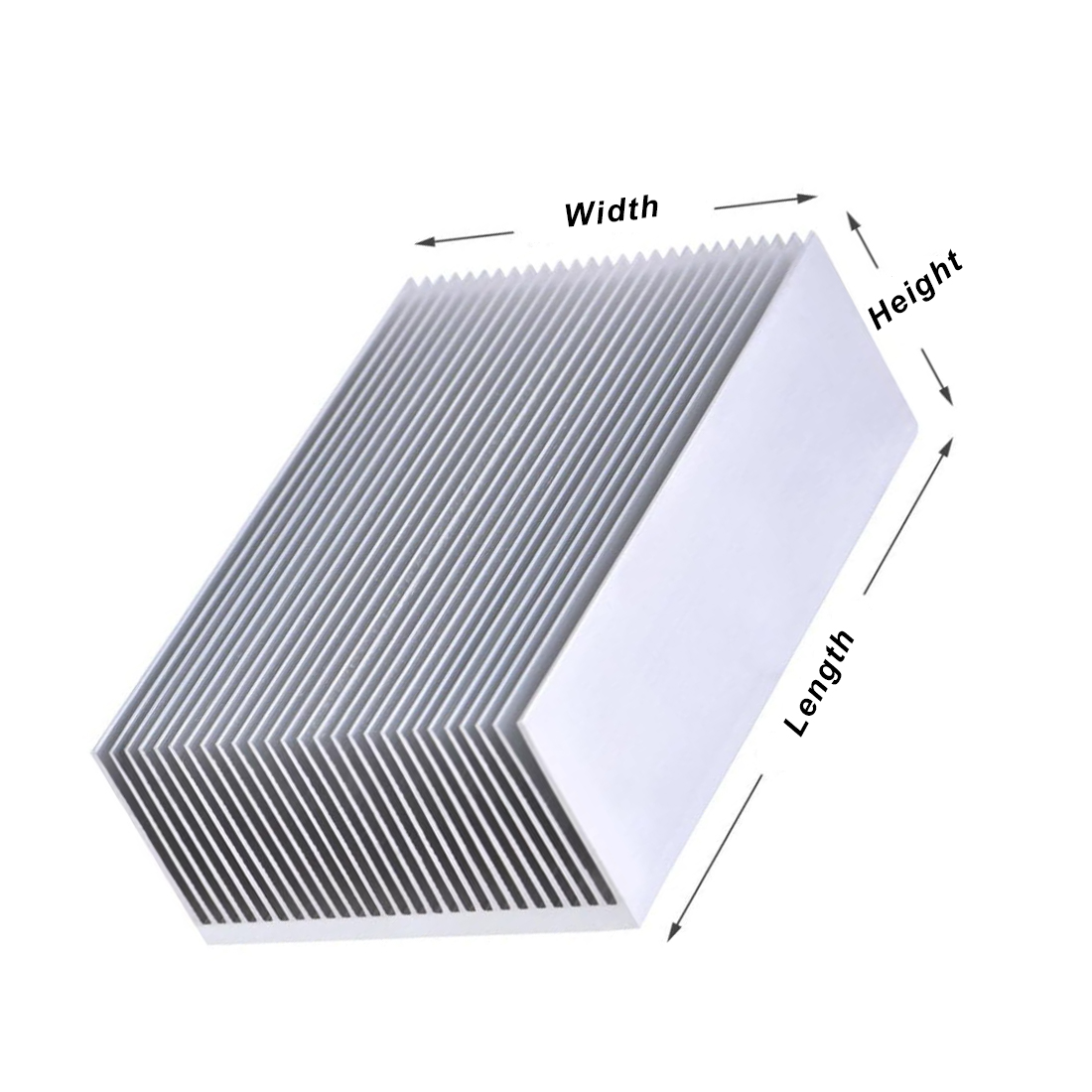 Radiador de Alumínio para Resf - Heatsink avaliação e preço