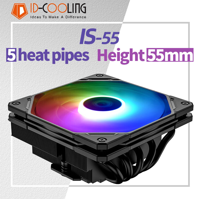 ID-COOLING IS-55 5 Heatpipe CP - Cpu Heatsink avaliação e preço